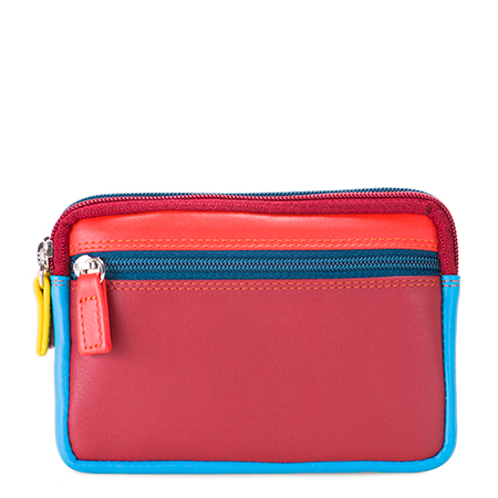 Small Leather Double Zip Purse Fumo | All items | Mywalit
